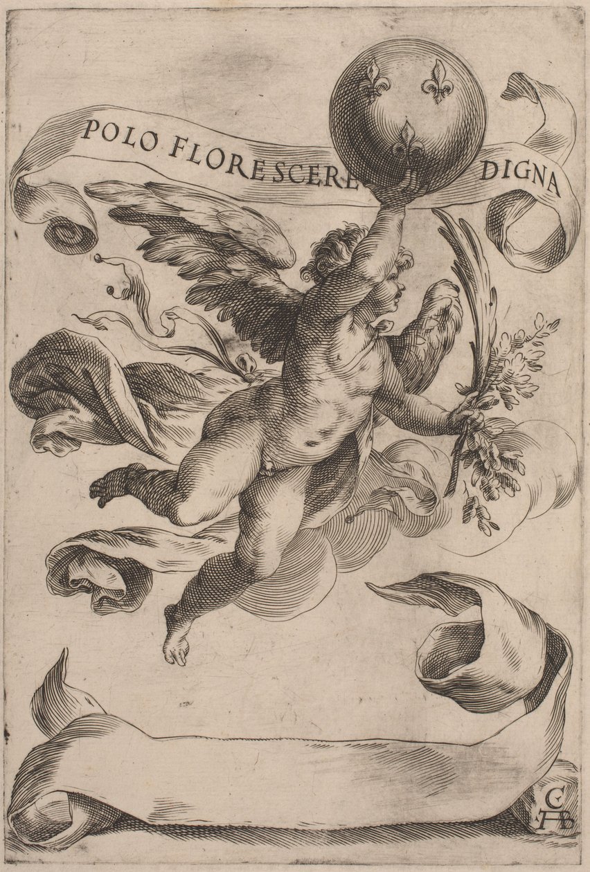 Medici Arması ile Dahi by Cherubino Alberti