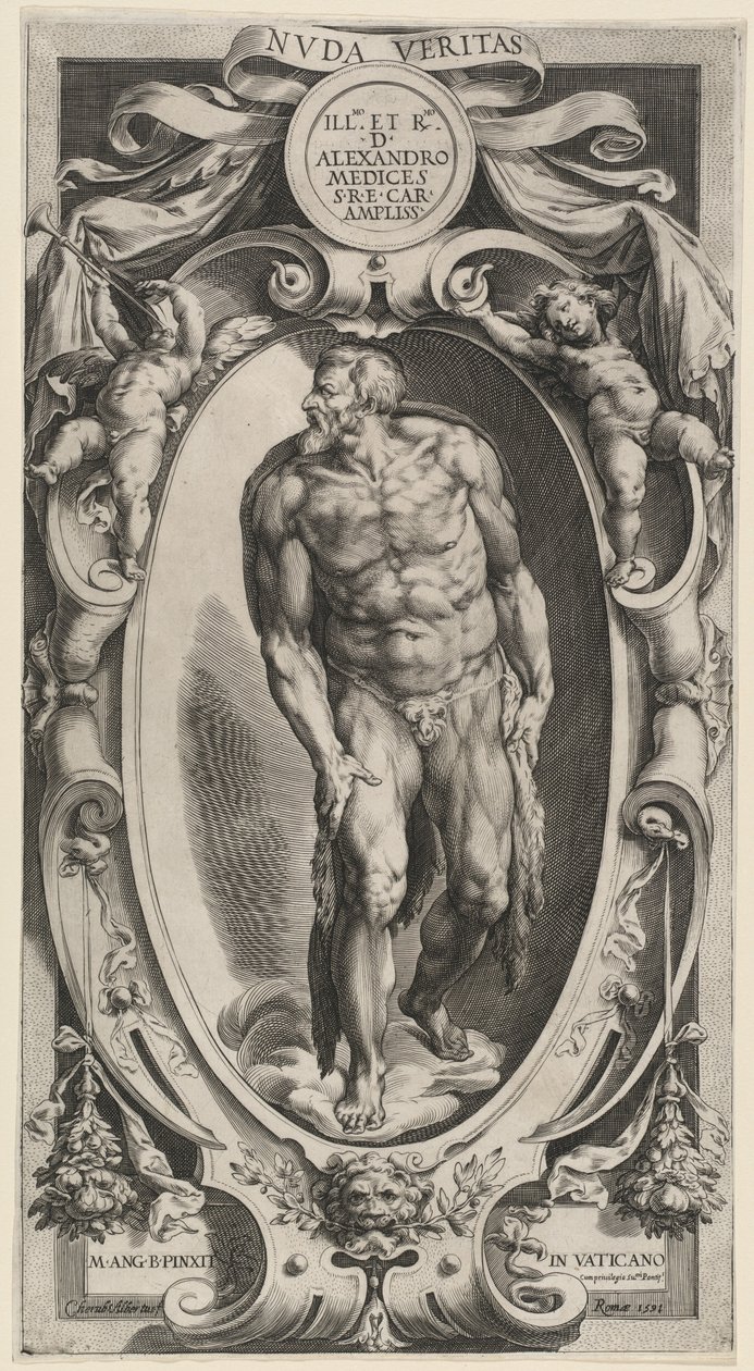 Vaftizci Yahya, 1591. by Cherubino Alberti