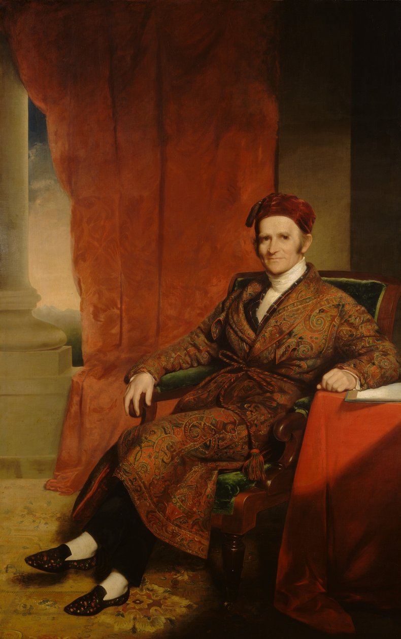 Amos Lawrence, c. 1845. by Chester Harding
