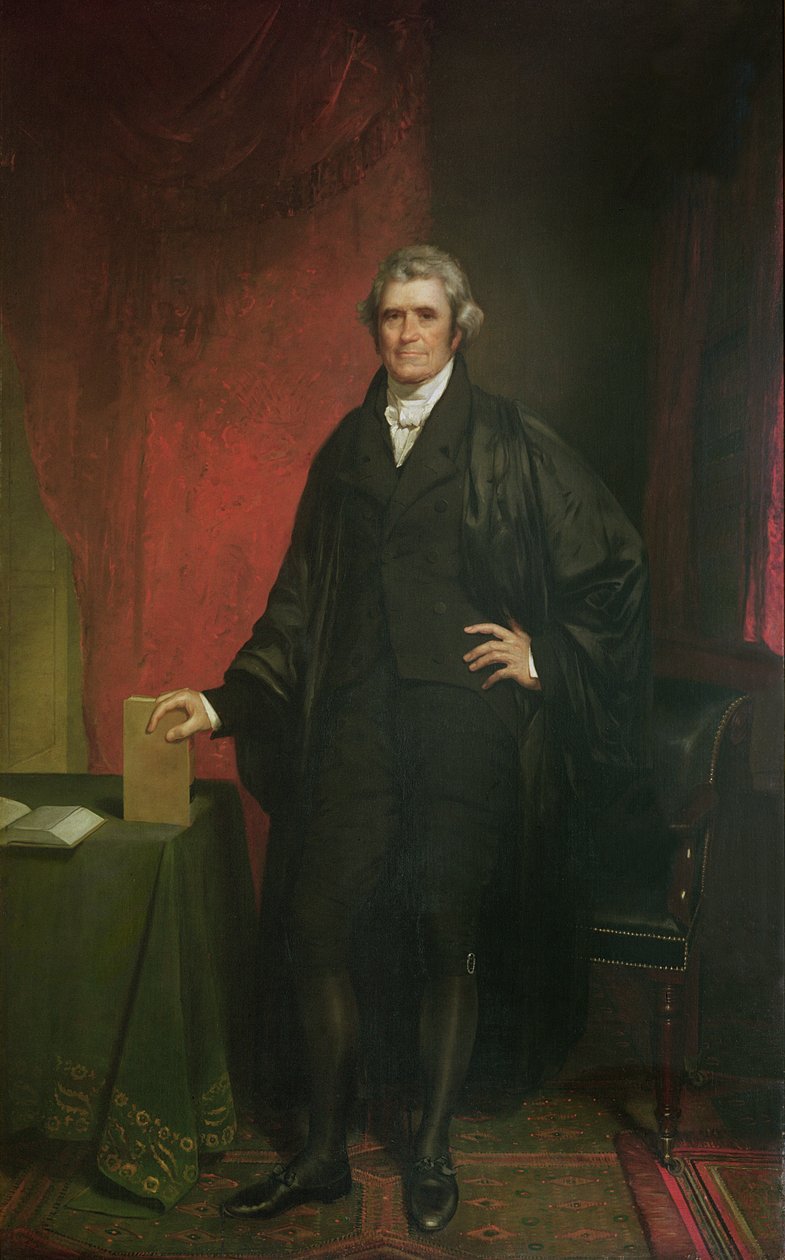 Baş Yargıç Marshall (1755-1835) by Chester Harding