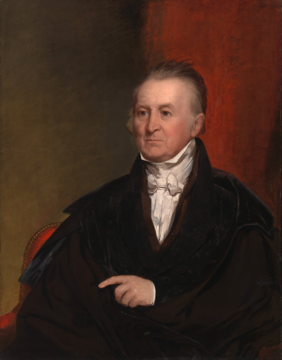 Harrison Gray Otis, 1833. by Chester Harding