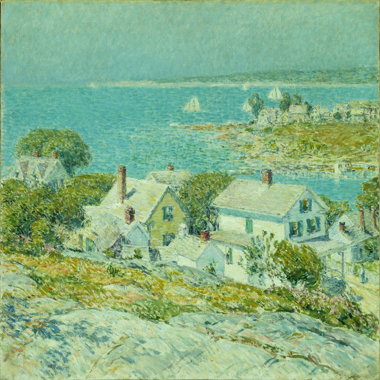 New England Headlandsn by Childe Hassam
