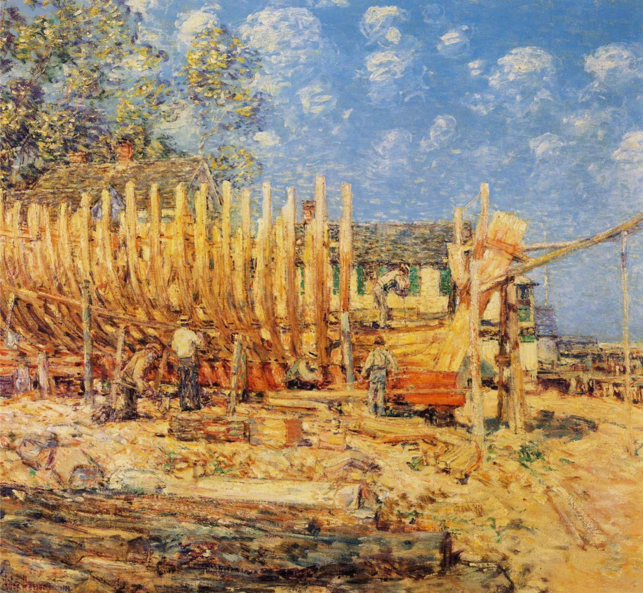 Bilinmeyen resim by Childe Hassam