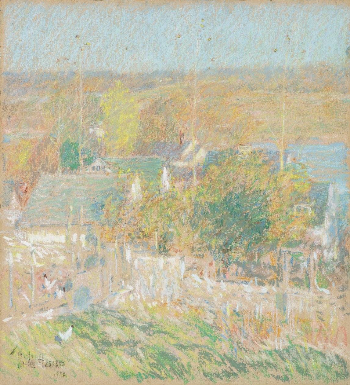 Sonbahar mevsimi by Childe Frederick Hassam