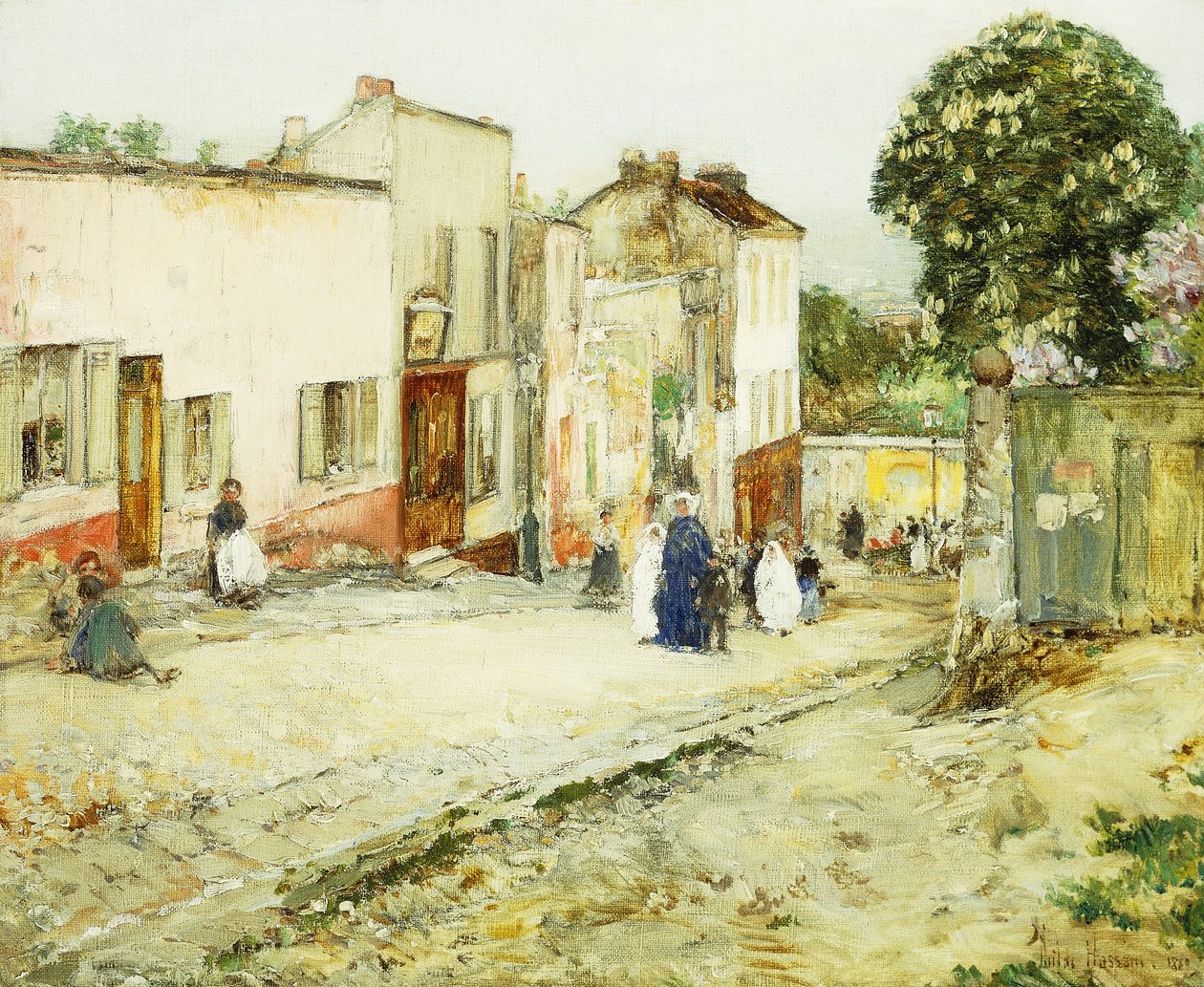 Onay Günü by Childe Frederick Hassam