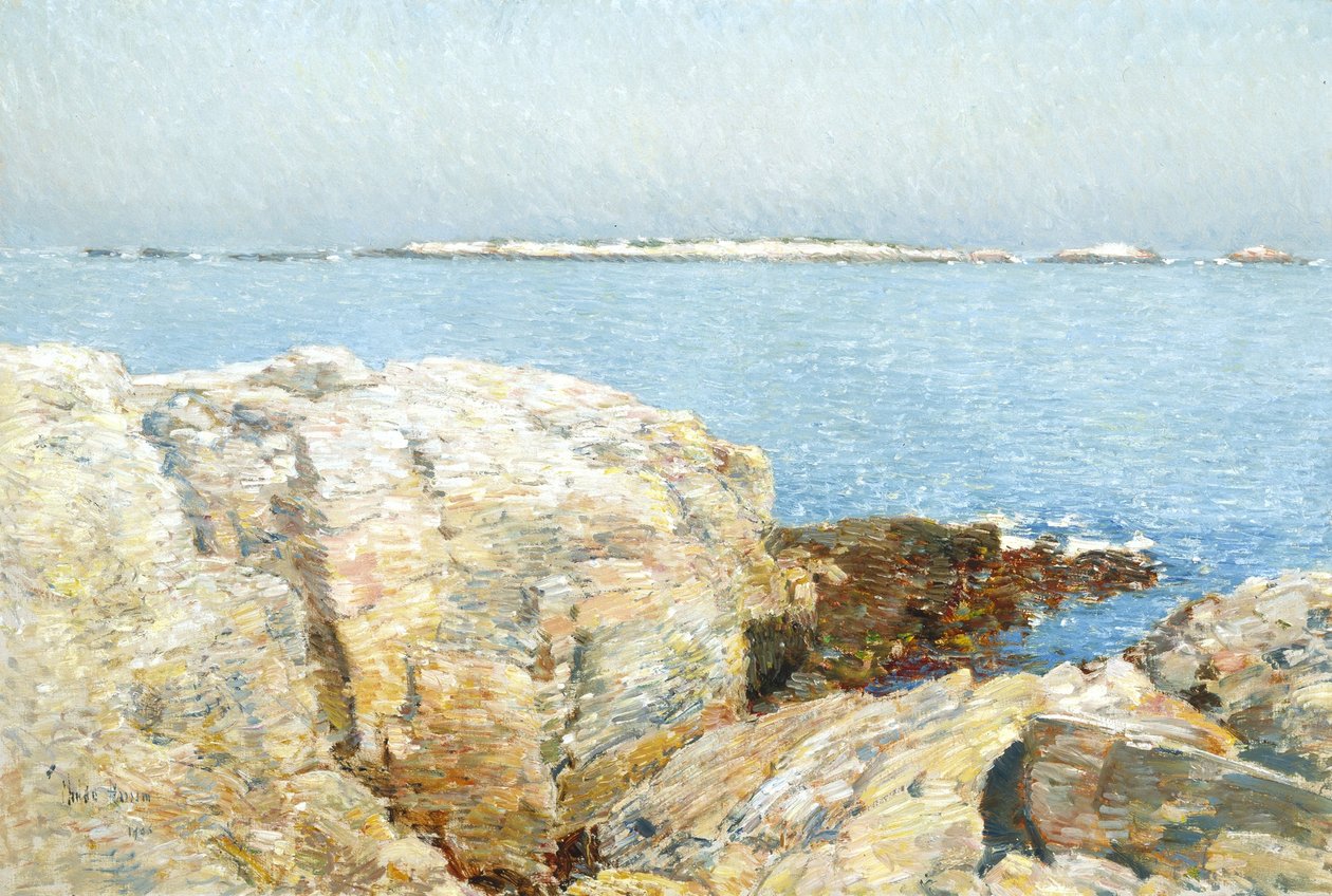 Ördek Adası by Childe Frederick Hassam