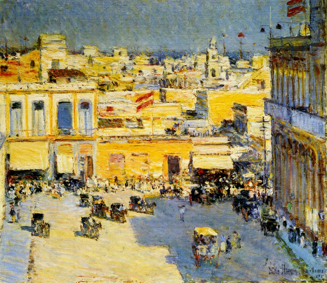 Havana, Küba by Childe Frederick Hassam