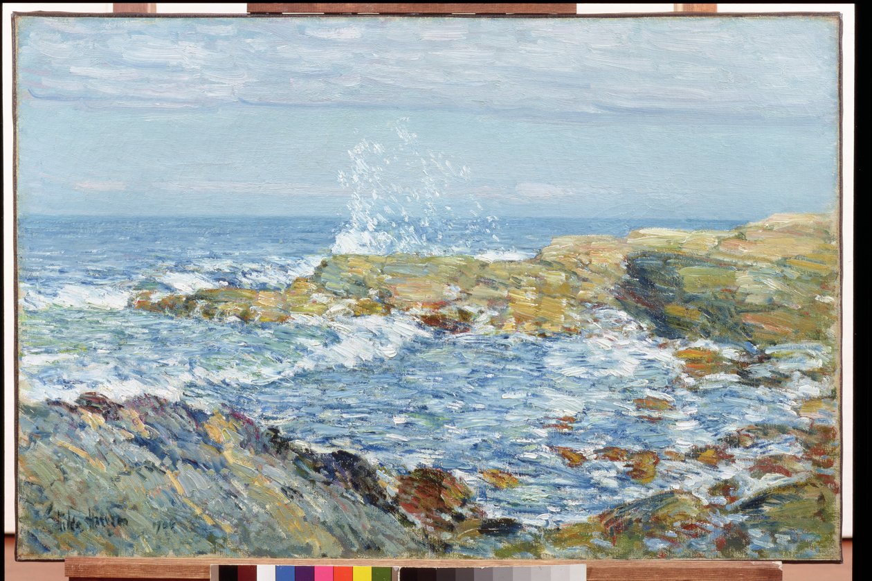 Shoals Adası by Childe Frederick Hassam