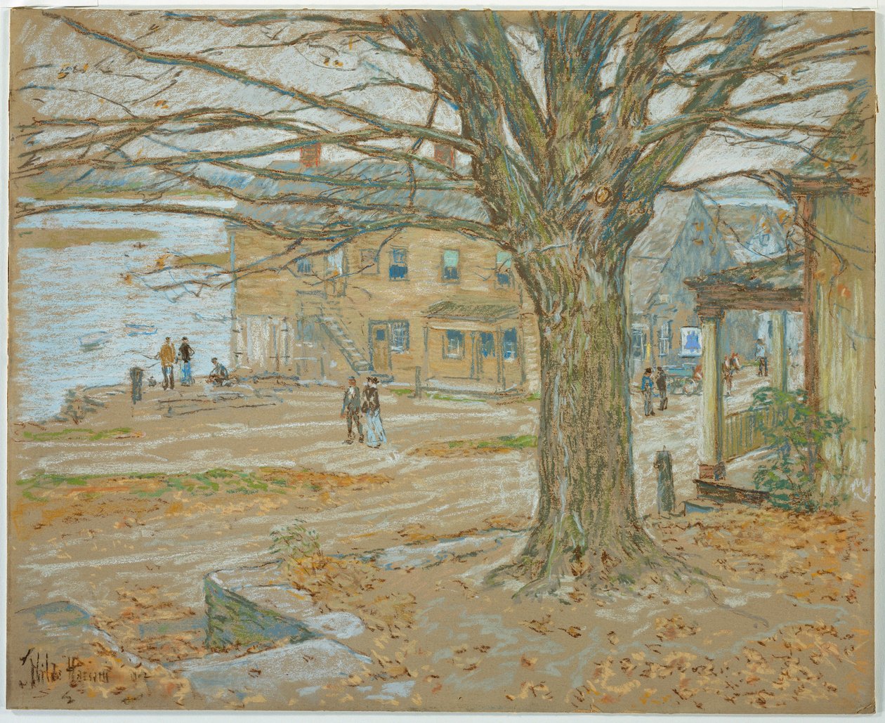 Kasım, Cos Cob by Childe Frederick Hassam