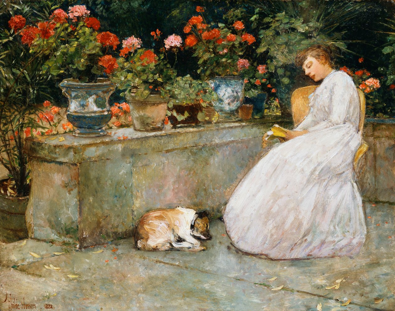 Okuma by Childe Frederick Hassam