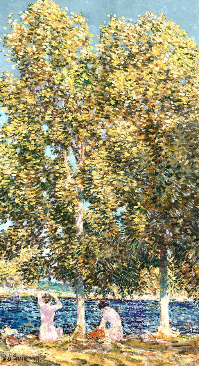 Yıkananlar by Childe Frederick Hassam