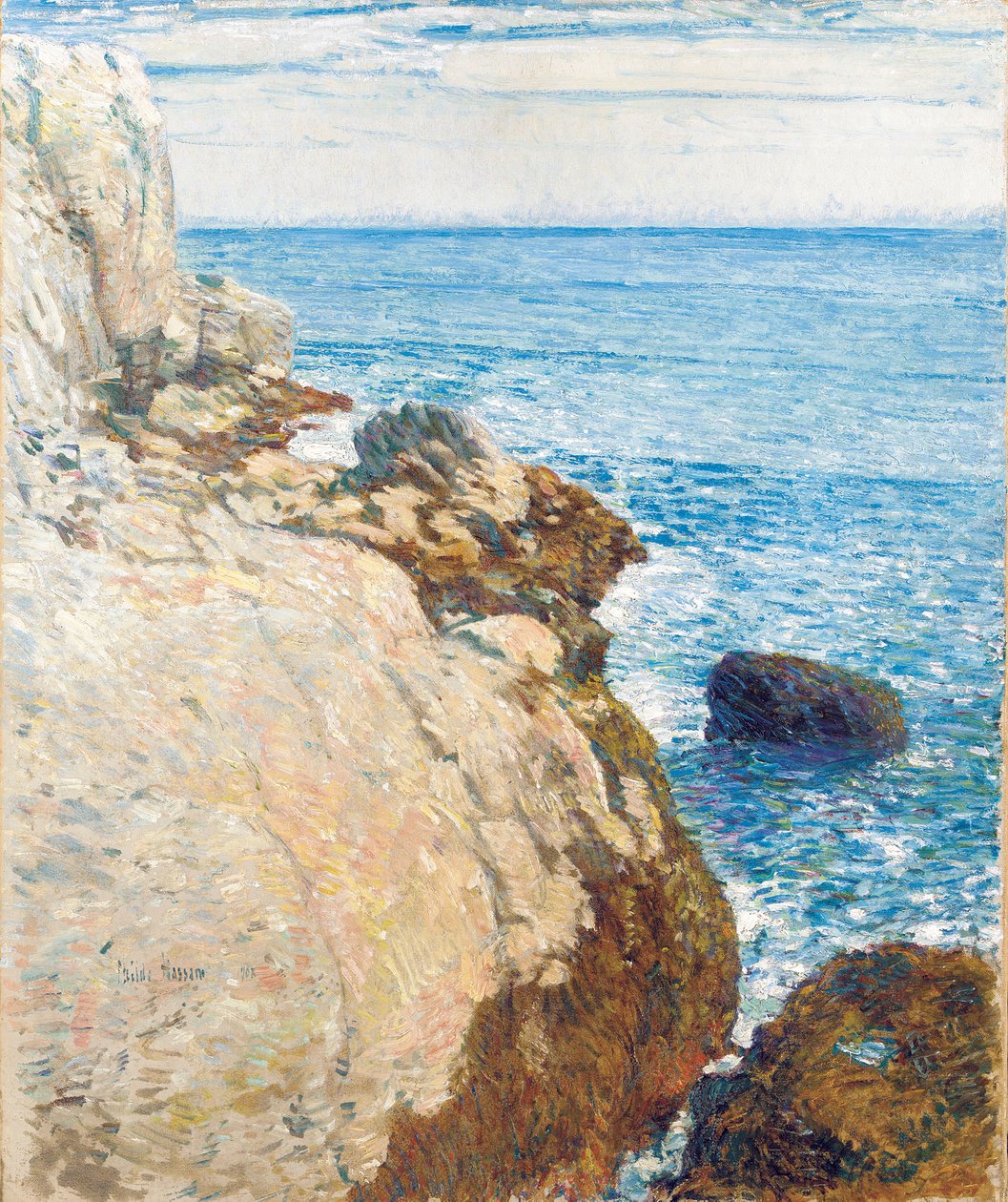 Doğu Burun, Appledore - Shoals Adaları by Childe Frederick Hassam
