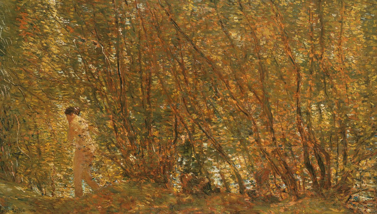 Kızılağaçların Altında by Childe Frederick Hassam