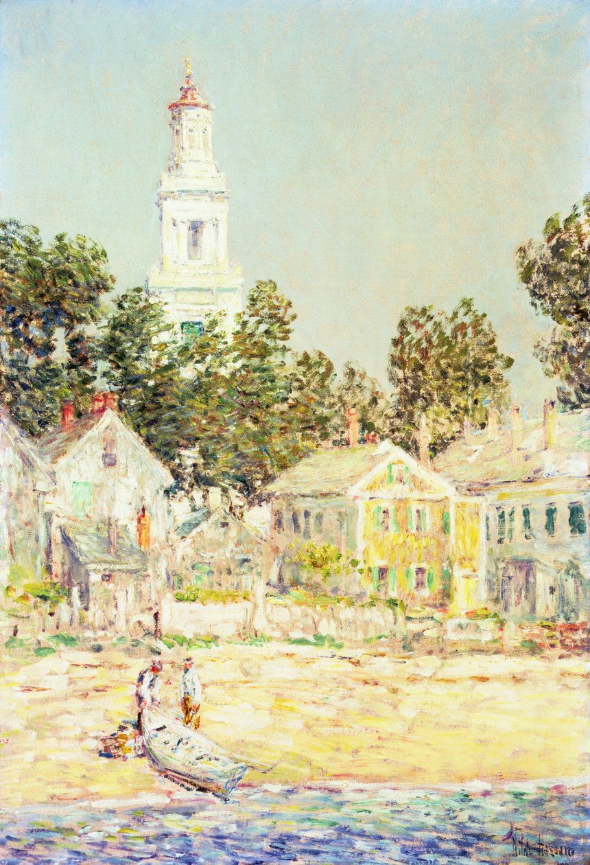Beyaz Kilise, Provincetown by Childe Frederick Hassam