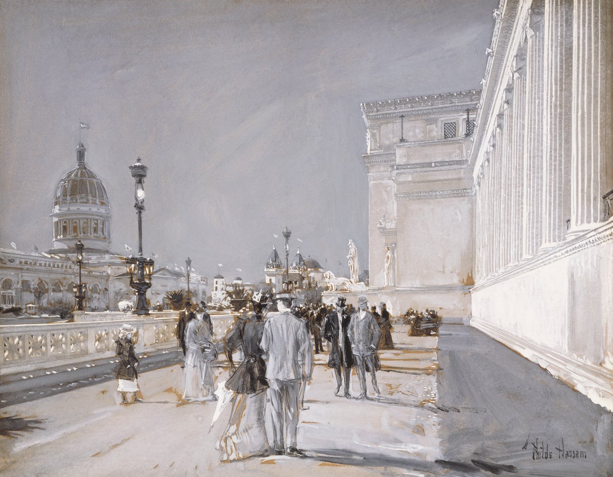Dünya Fuarı, Chicago by Childe Frederick Hassam