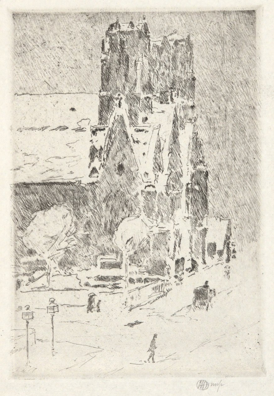 Karda Calvary Kilisesi by Childe Hassam