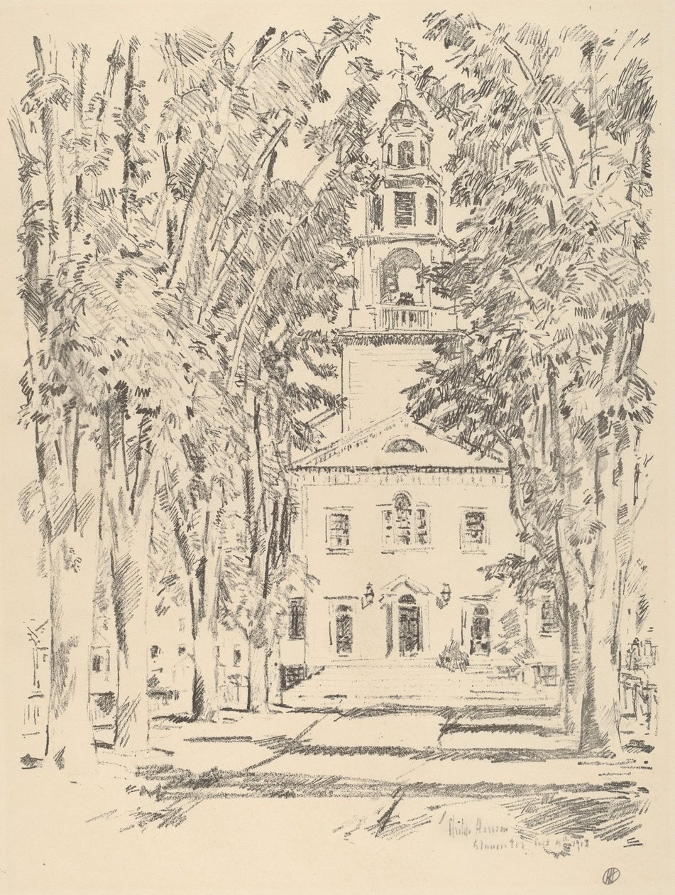 Koloni Kilisesi, Gloucester by Childe Hassam