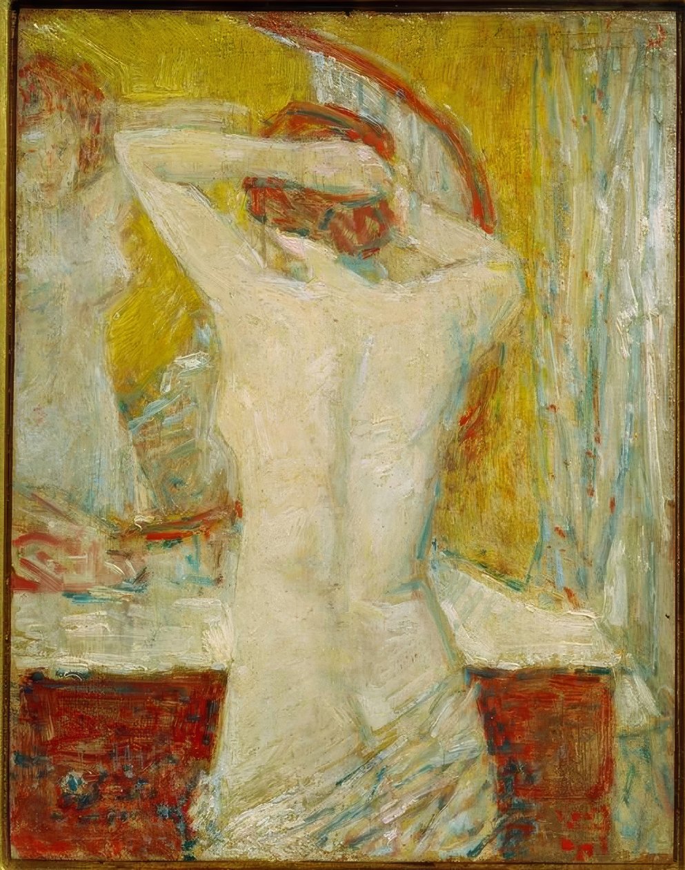 tuvalet masası by Childe Hassam