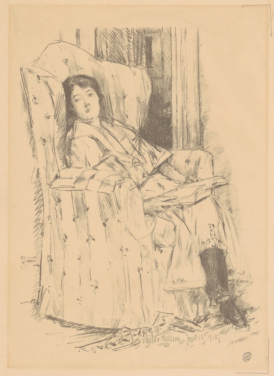 Desabille by Childe Hassam