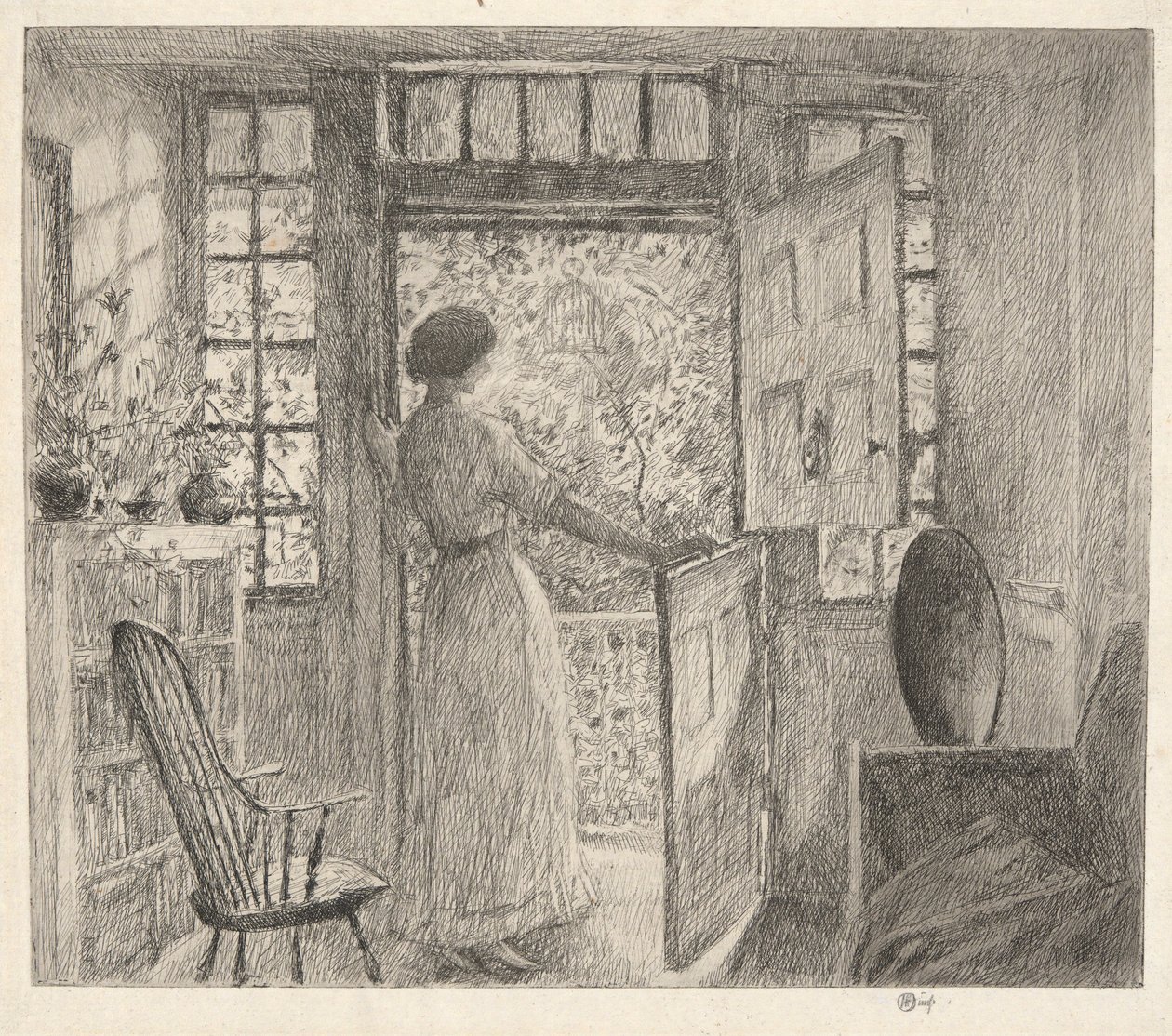 Hollandalı Kapı by Childe Hassam