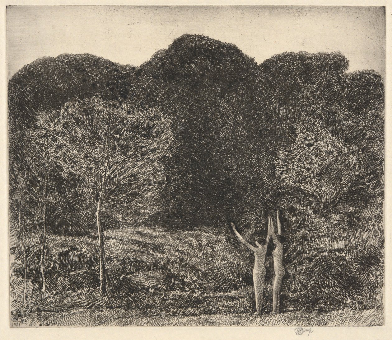 Akşam, Easthampton by Childe Hassam