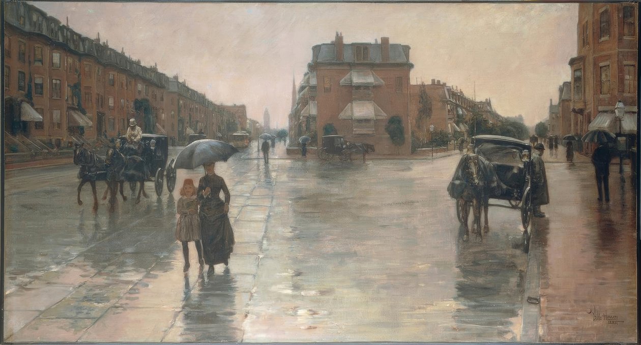 Frederick Childe Hassam (1859-1935). Boston
