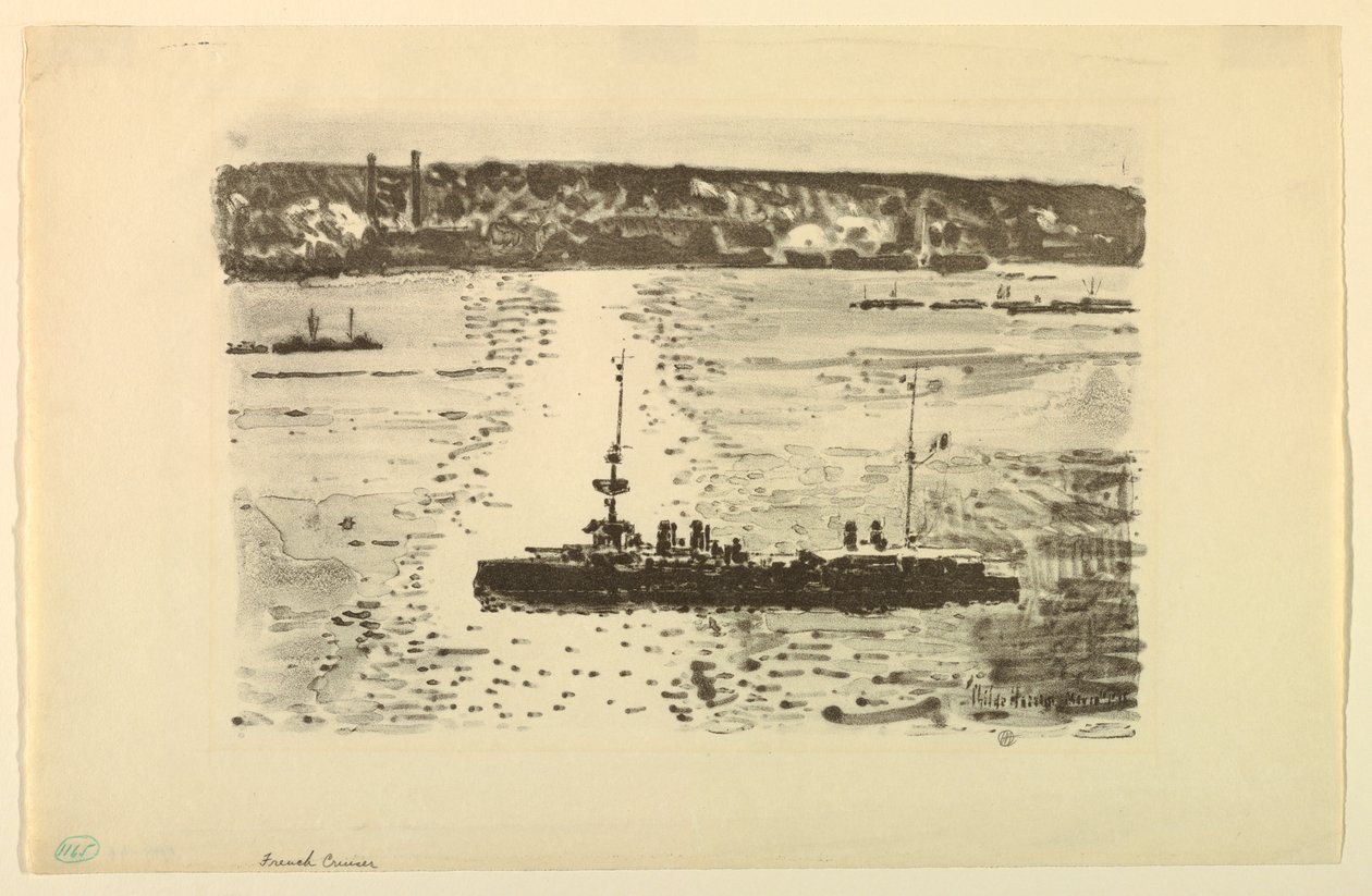 Fransız Kruvazörü by Childe Hassam