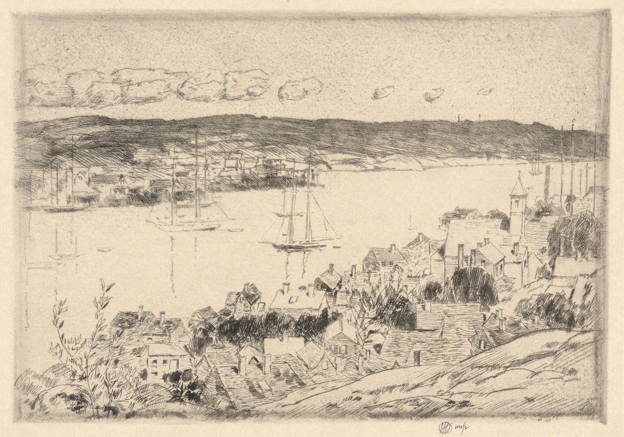 Gloucester by Childe Hassam