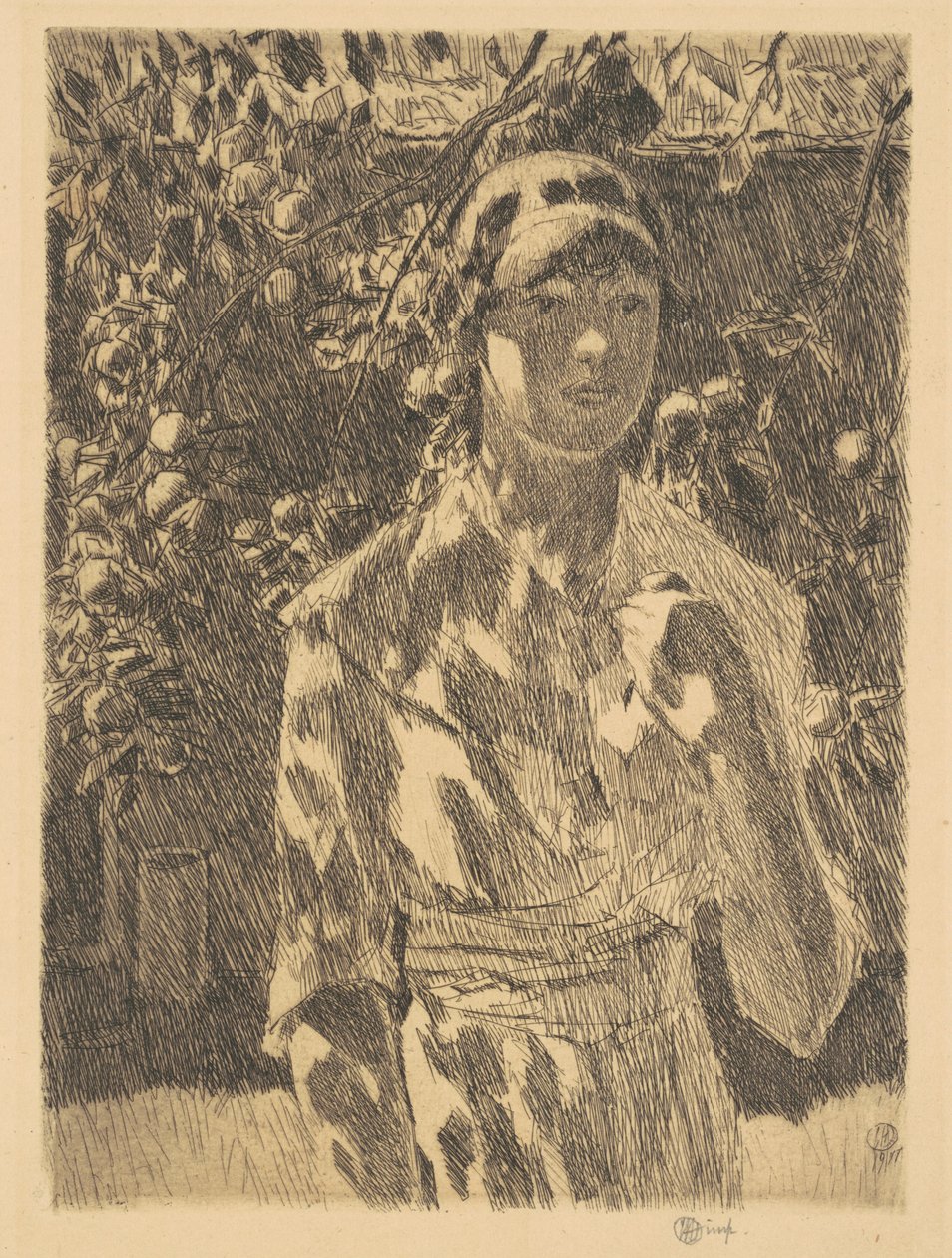 Helen Burke by Childe Hassam