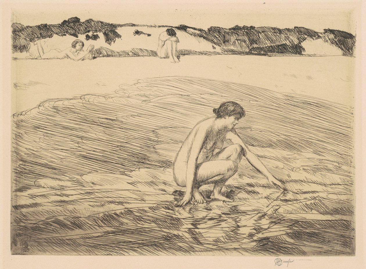 Yüksek Gelgit, Montauk by Childe Hassam