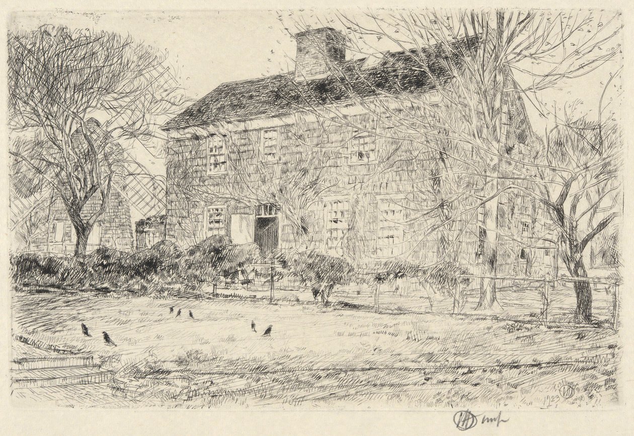 Güzel Evim, No. 2, Easthampton, 1923 by Childe Hassam