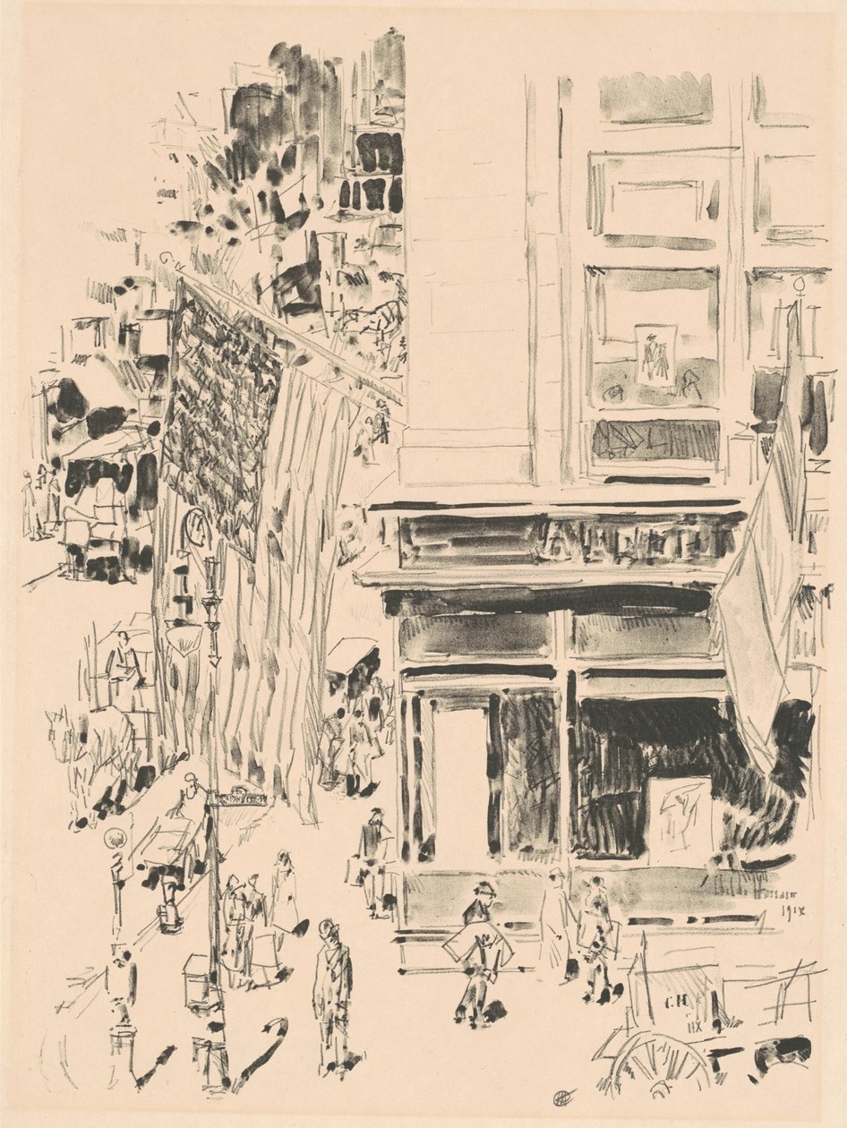 Lafayette Caddesi by Childe Hassam