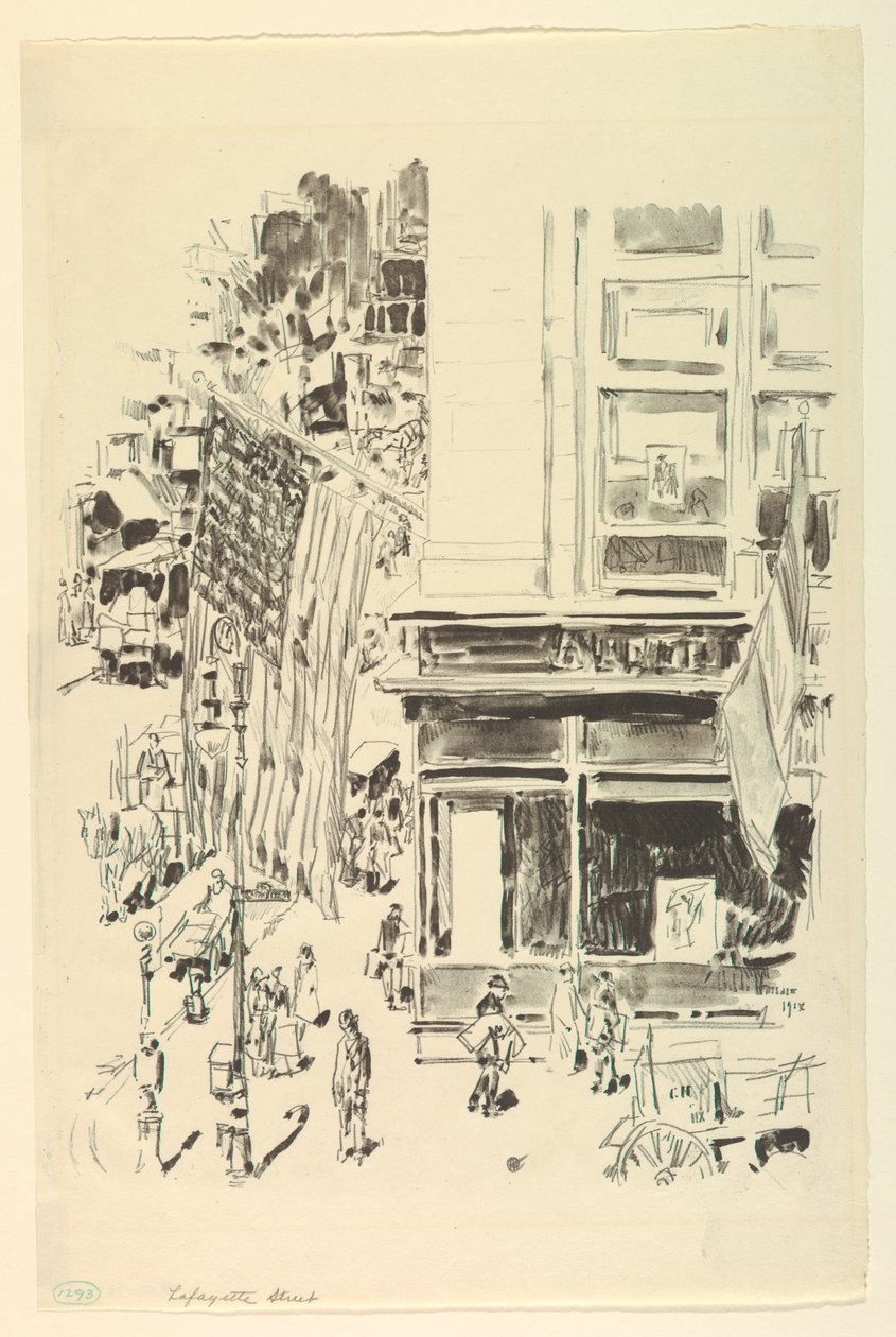 Lafayette Caddesi by Childe Hassam