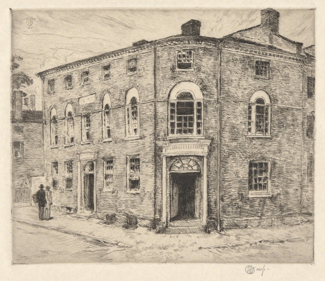 Eski Gümrük Evi, Portsmouth, 1915 by Childe Hassam