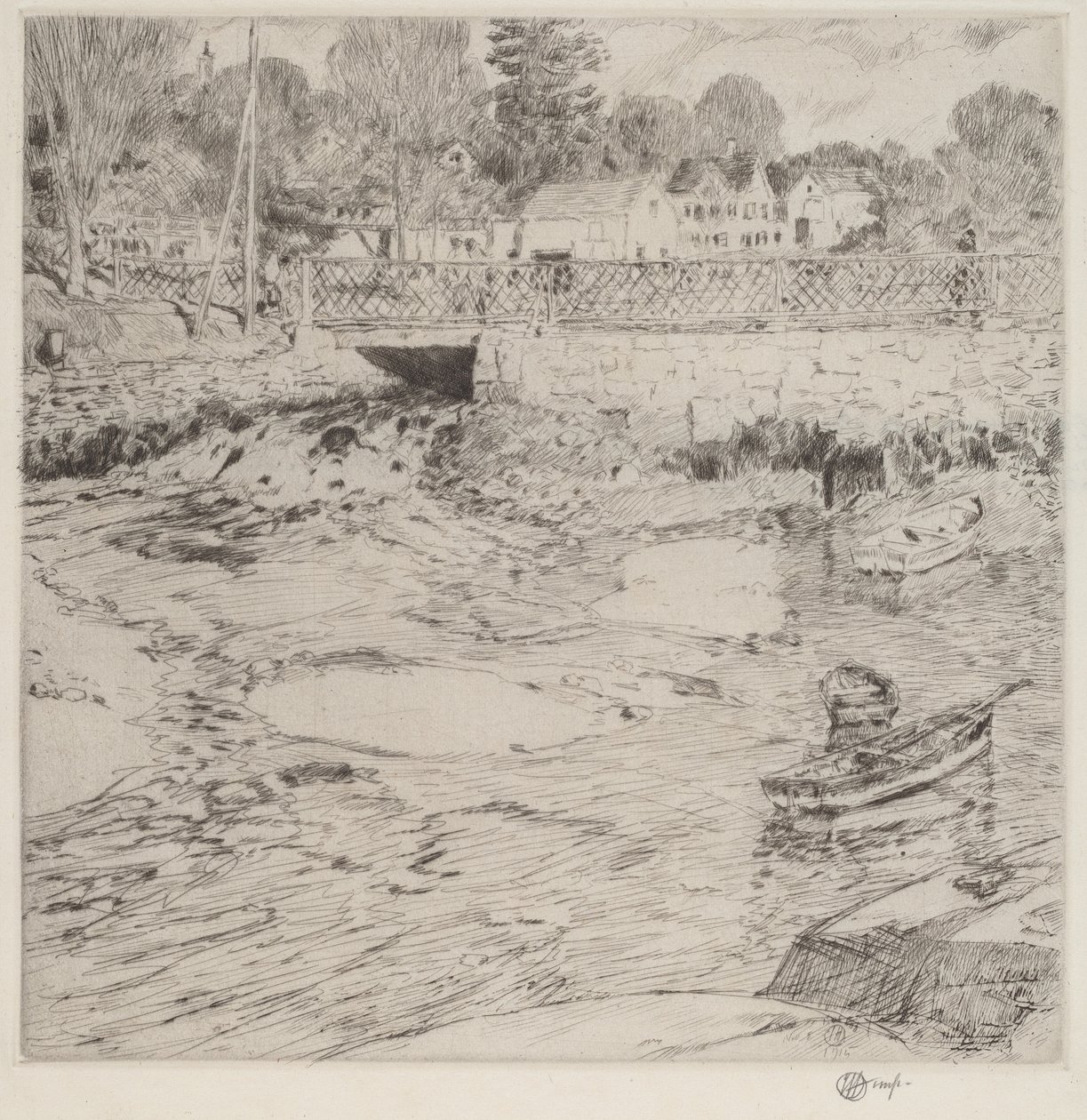 eski dantel by Childe Hassam