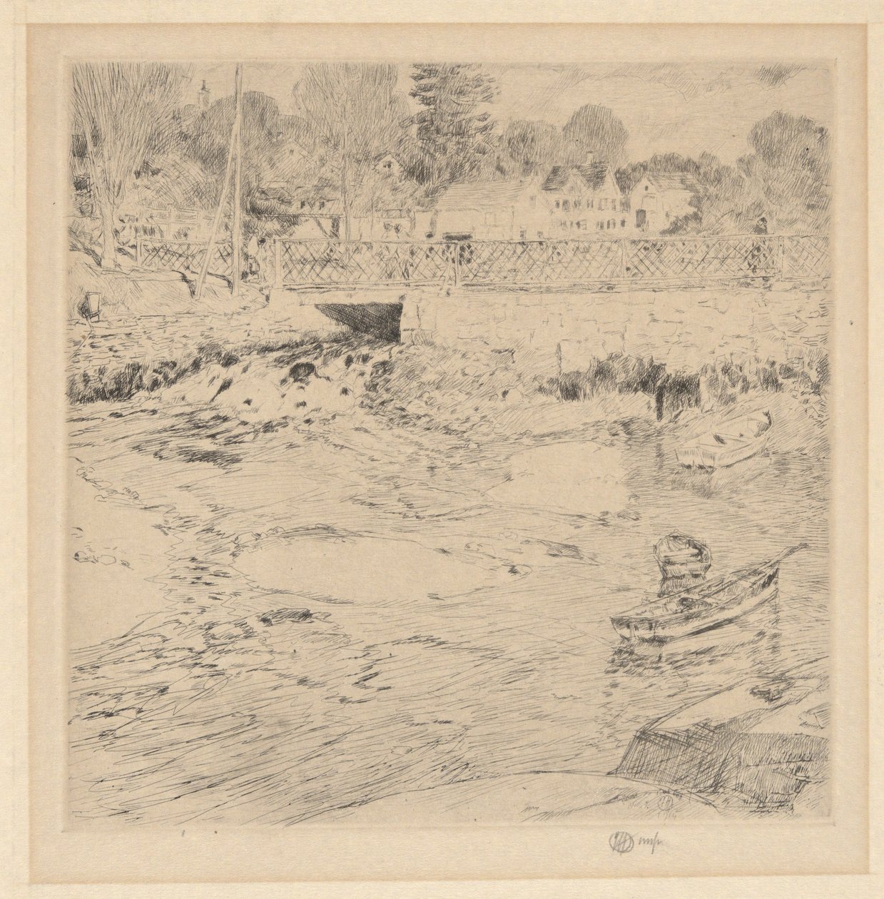 eski dantel by Childe Hassam