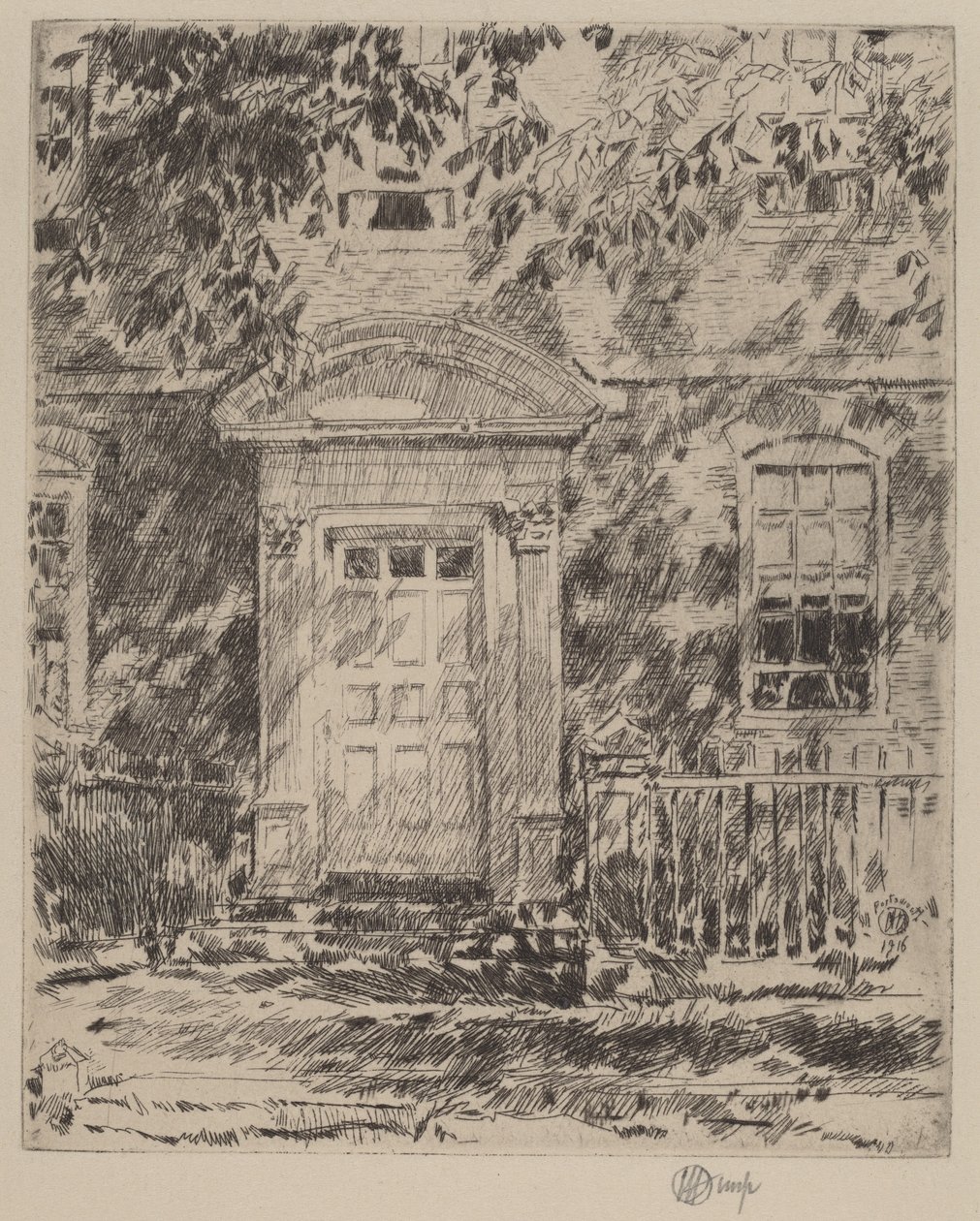 Portsmouth Kapısı by Childe Hassam