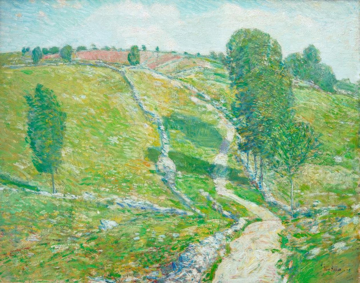 Nod Ülkesinde Yol by Childe Hassam