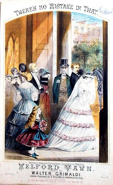 Bunda Hata Yok, bir müzik kapağı, 1860 dolayları (lito) by Childs and Harris
