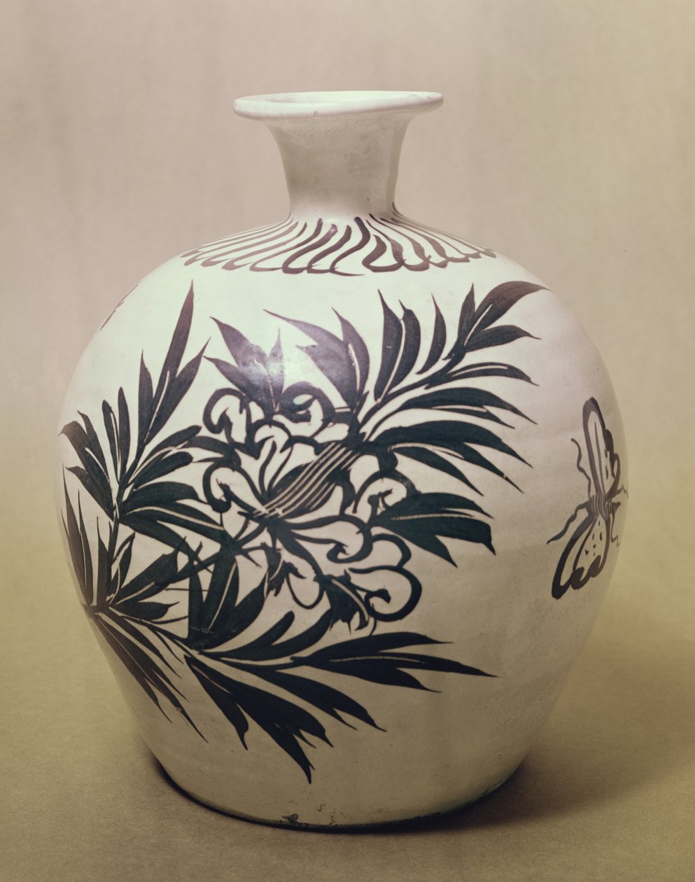 Stoneware şişe, Tzu Chou tipi, muhtemelen Kuzey Sung (960-1127) by Chinese School