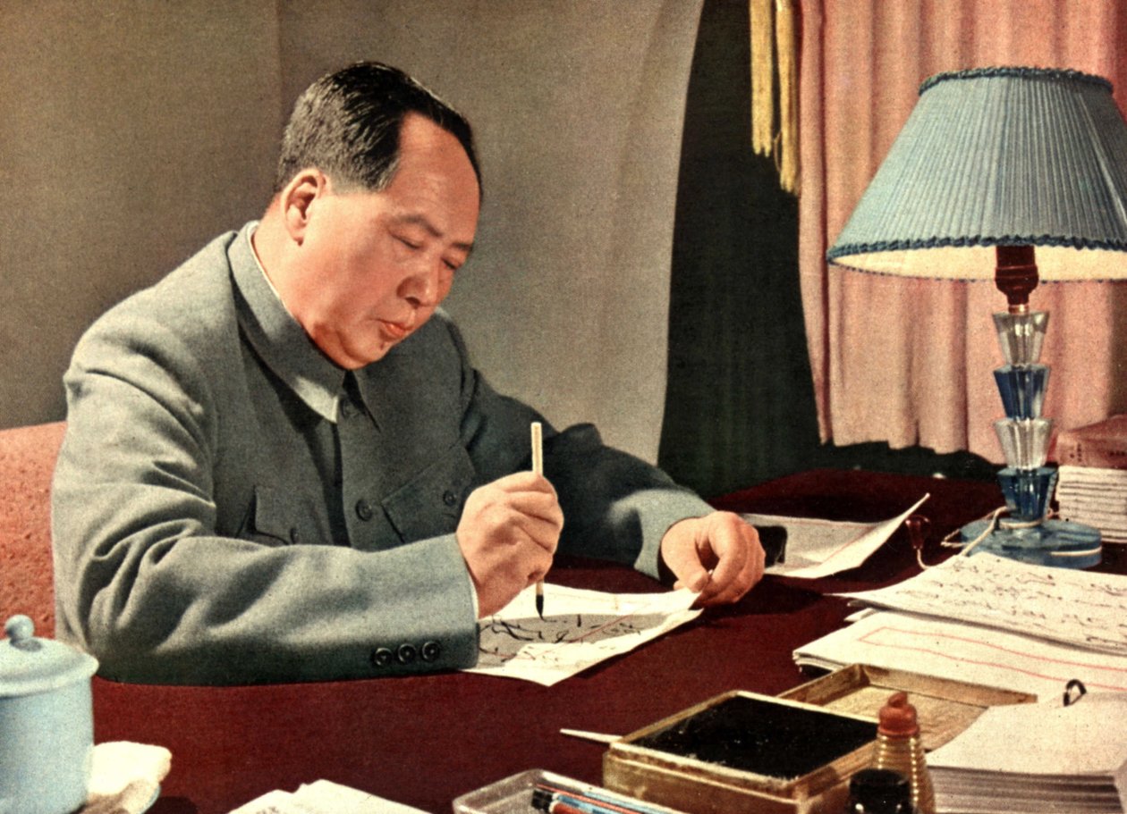 Çin devlet başkanı Mao Tse-Tung