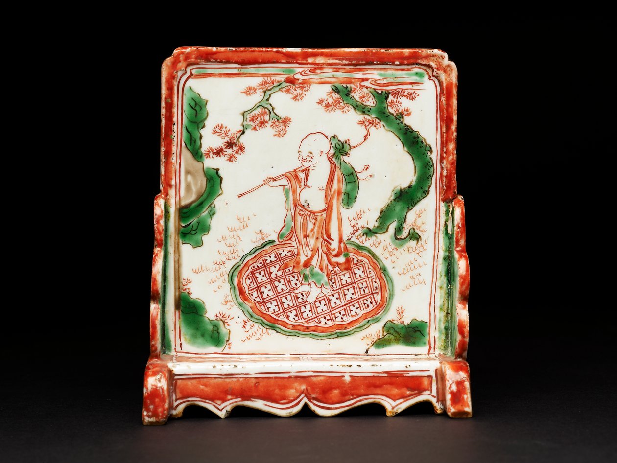 Fırça standı (porselen) by Chinese School