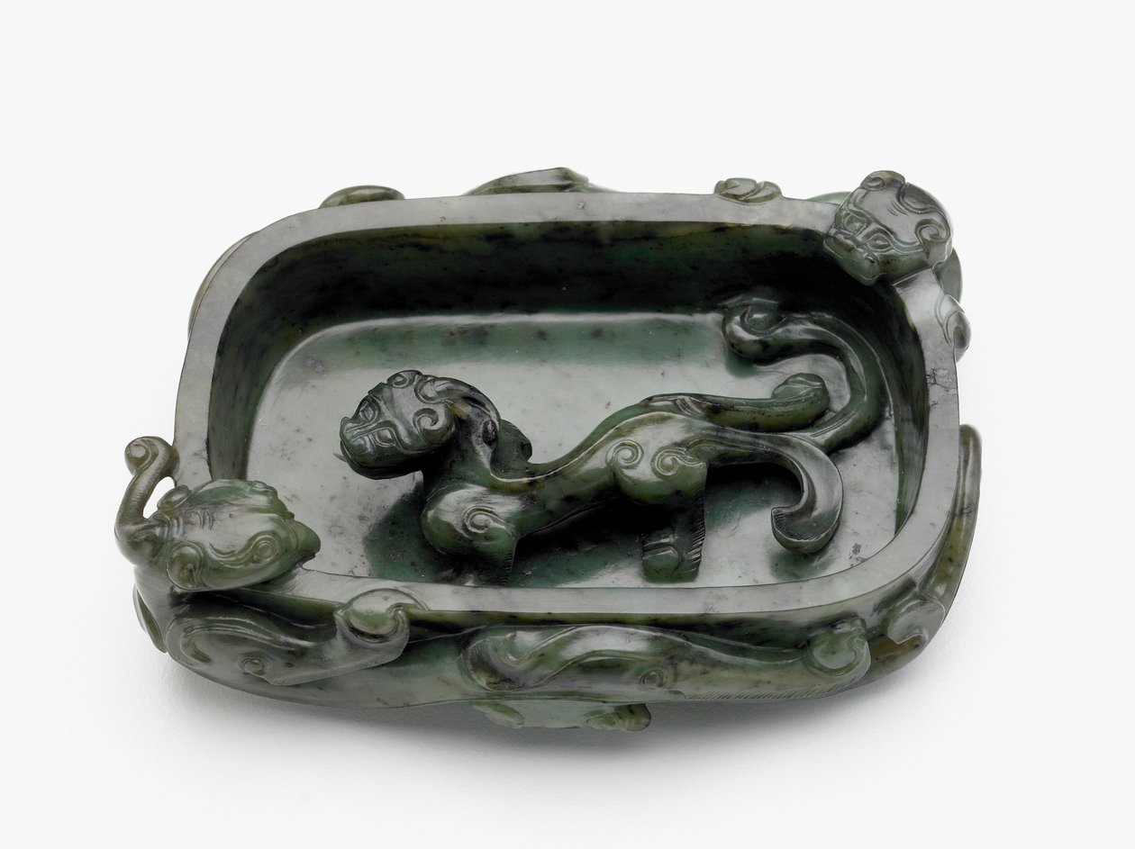 Fırça yıkayıcı, 18. yüzyıl by Chinese School