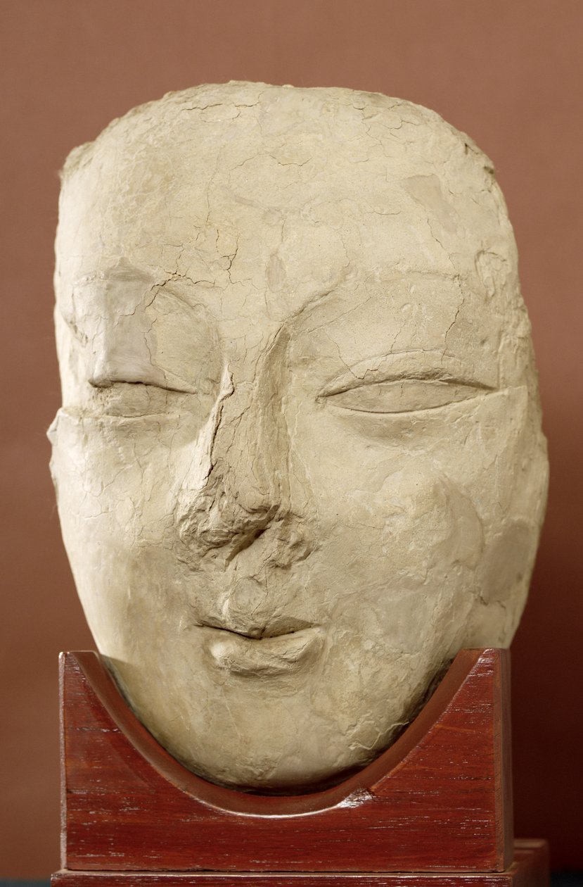 Buda başı, Hotan, 4-5. yüzyıl (sıva) by Chinese School