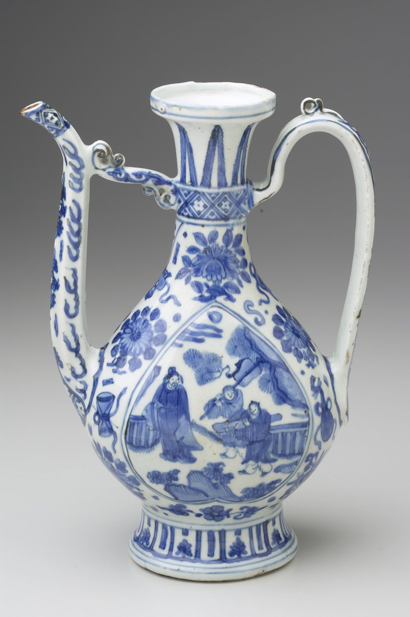 Ewer, Chia-Ching Dönemi, Ming Hanedanlığı (porselen) by Chinese School