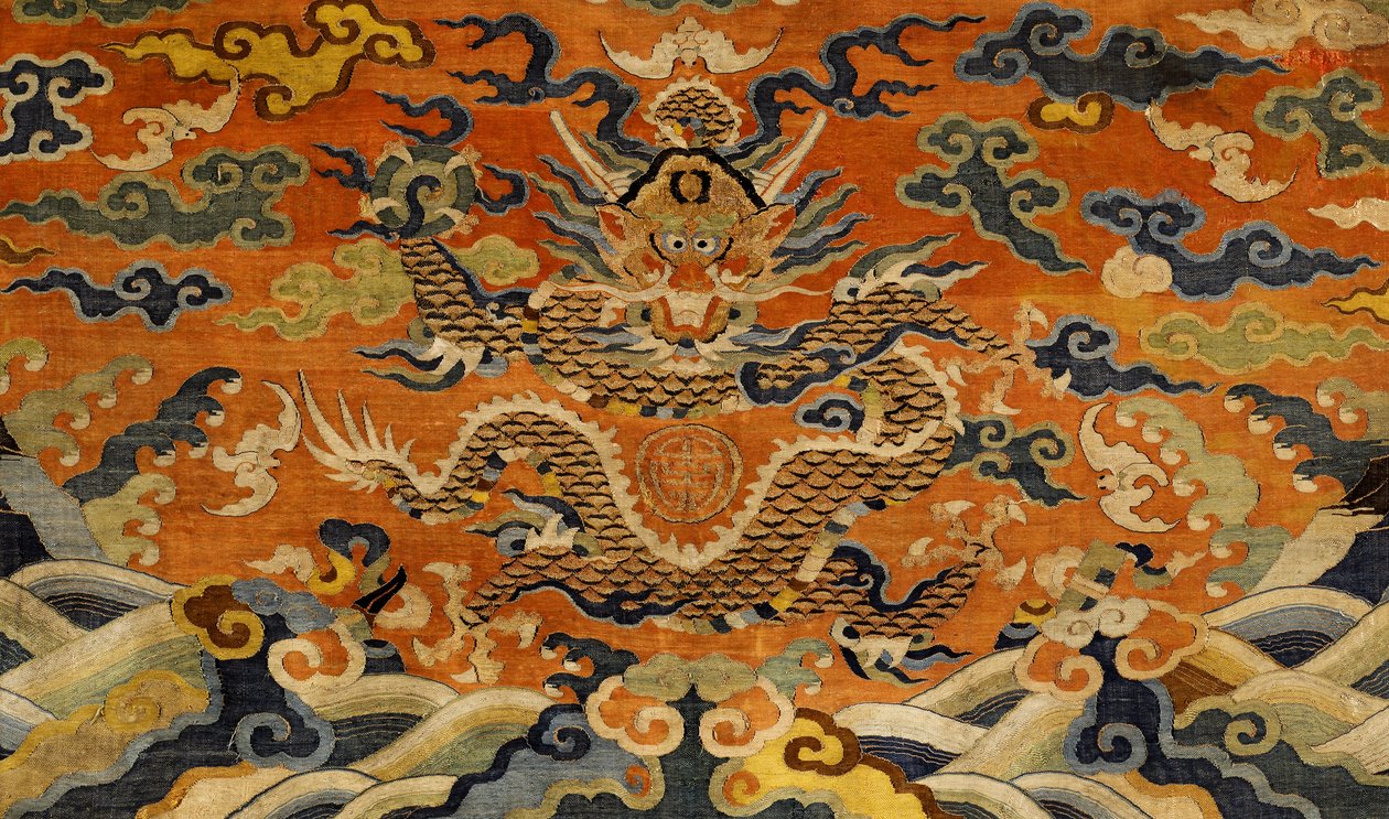 Kumaş tasarımı (tekstil) by Chinese School