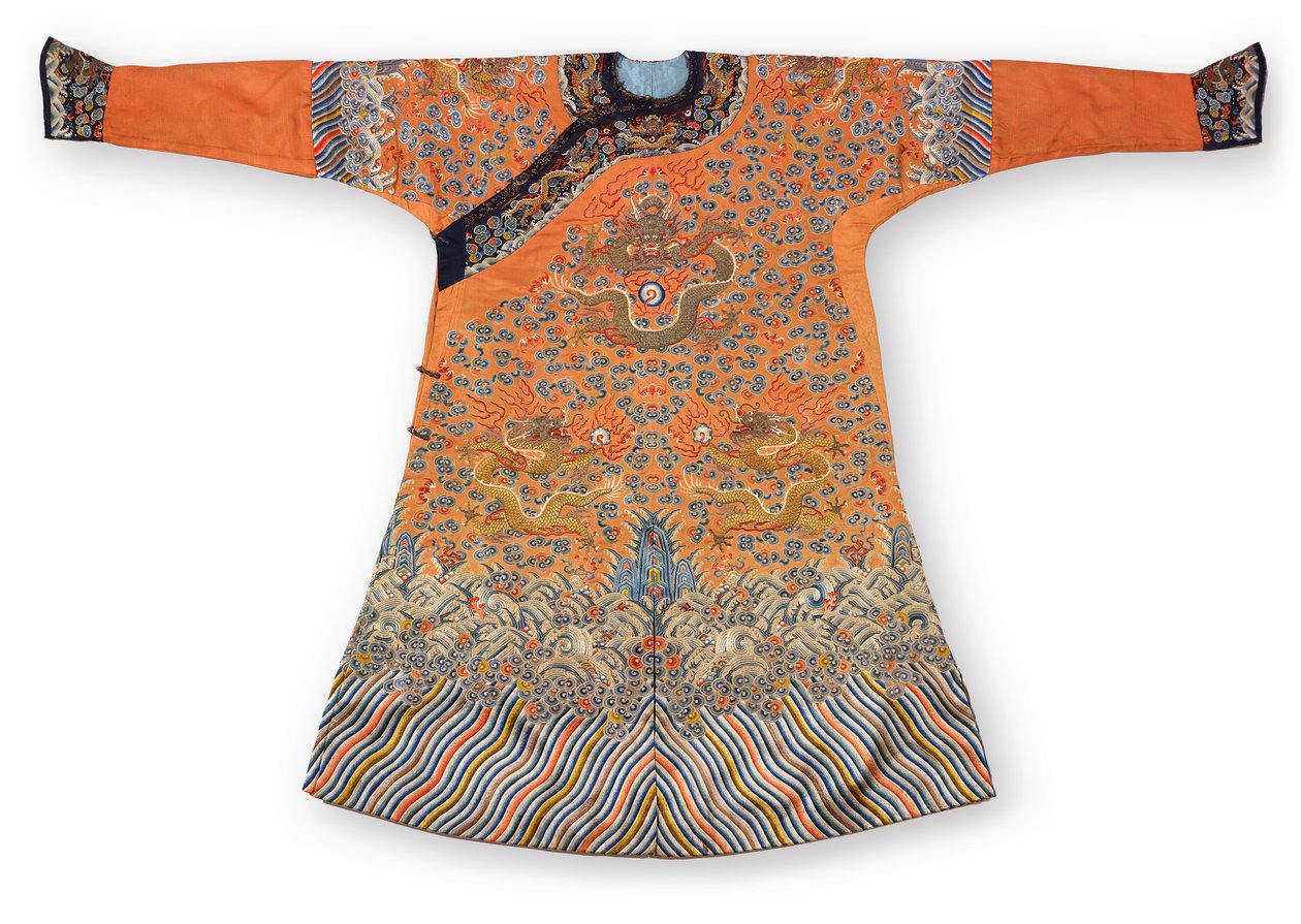 Resmi saray cübbesi, Qing Hanedanlığı, Jifu Çin, 19. yüzyıl ortası by Chinese School