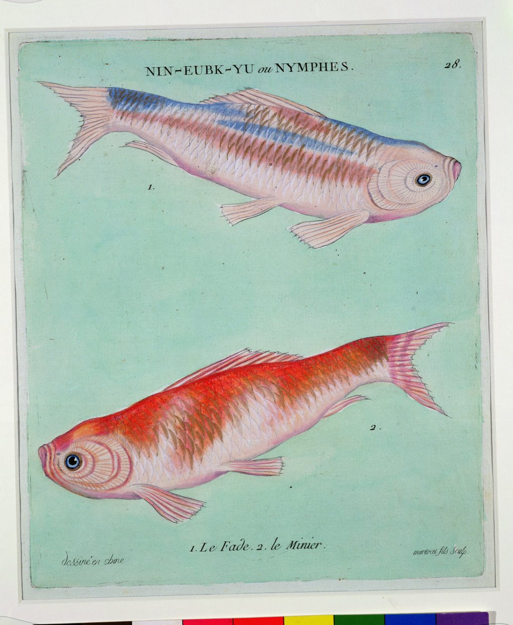 Le Fade, Le Minier, gravür Francois Nicholas Martinet (1731-p.1796) (baskı) by Chinese School