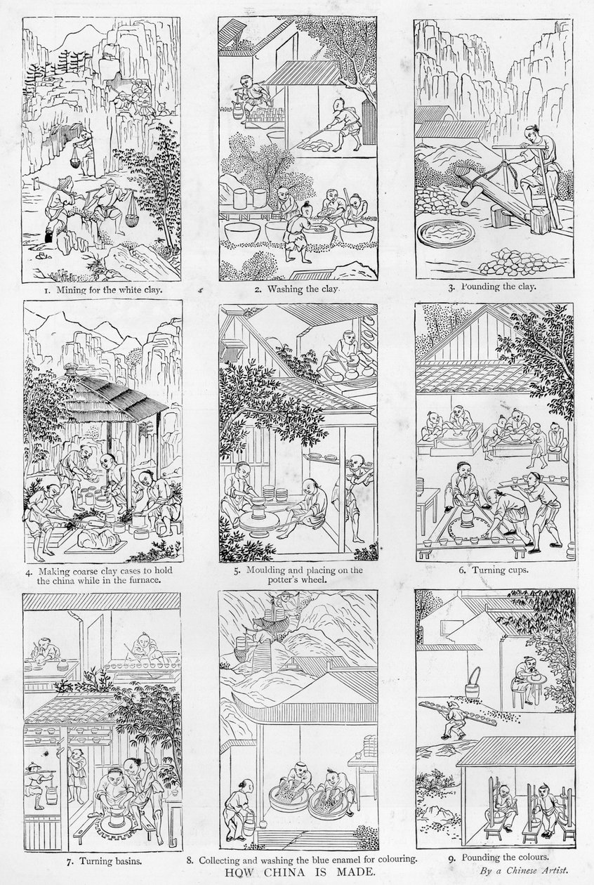 Çin imalatı (ayrıca bkz. 384117) by Chinese School