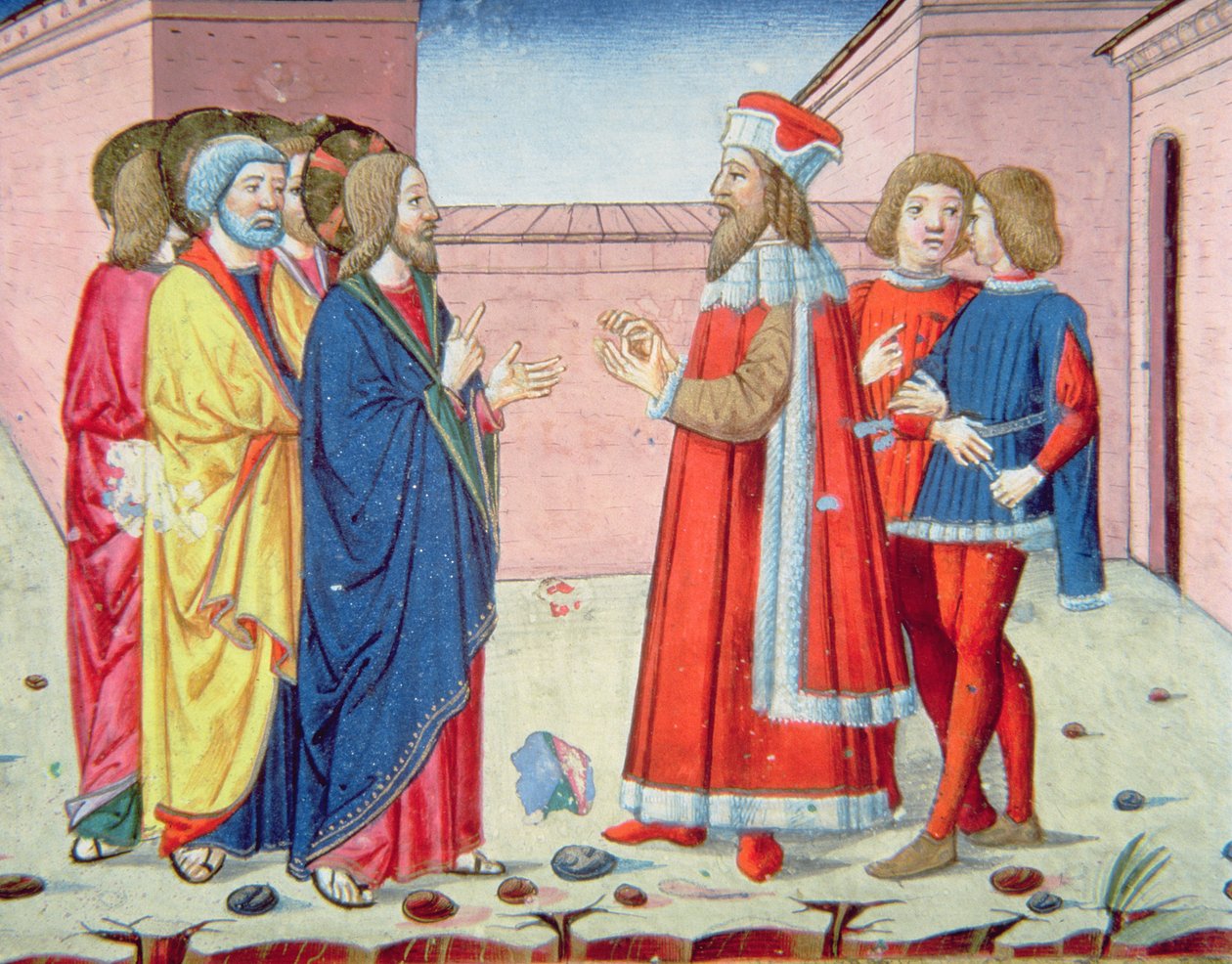 İmparatorluk kaseleri çifti, Qianlong dönemi 1736-95, Çin (sarı sırlı porselen) (alt taraf için bkz. 142604) by Chinese School